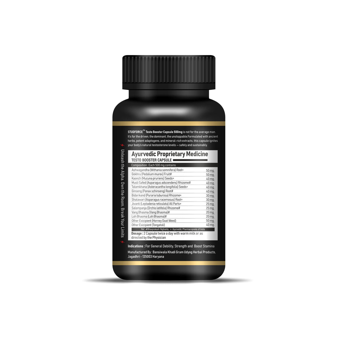 TESTO BOOSTER 500 CAPSULES