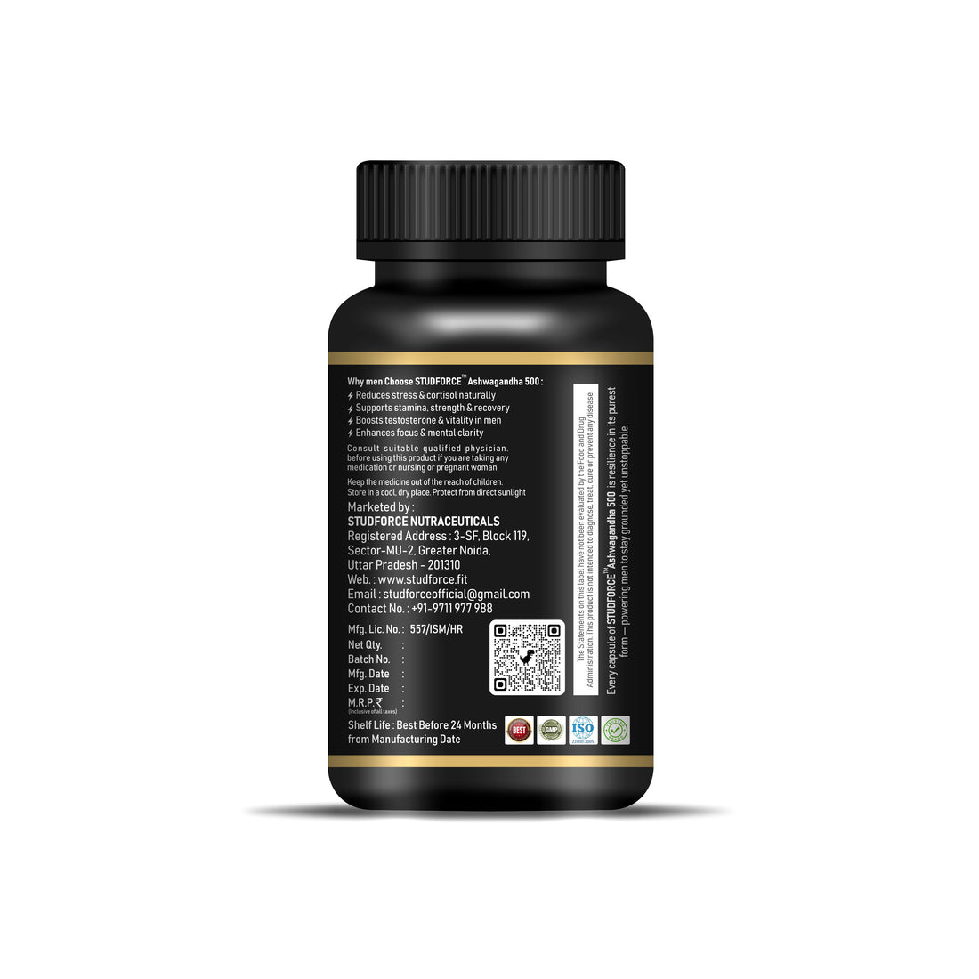 ASHWAGANDHA 500 CAPSULES