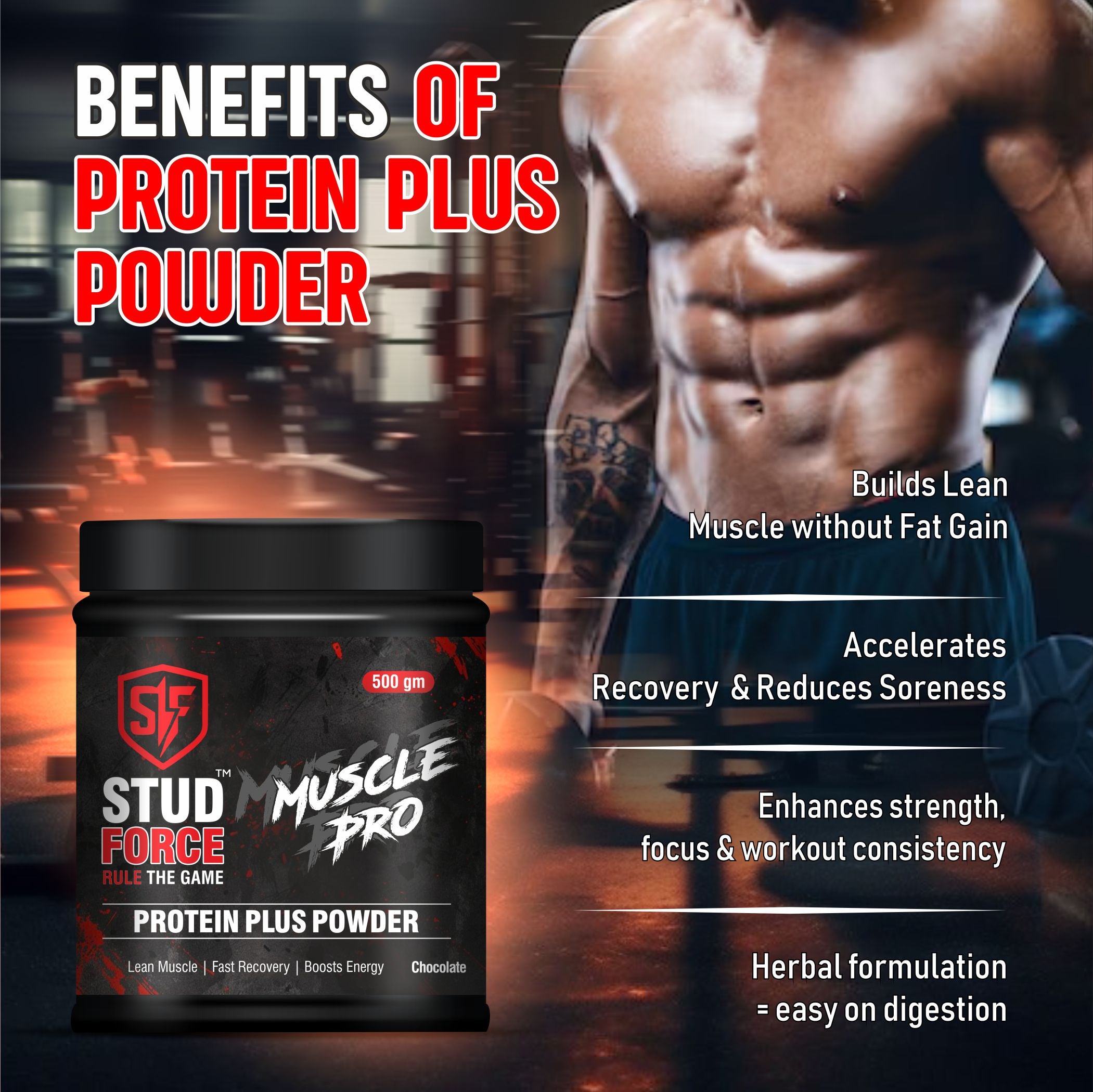 MUSCLE PRO PROTEIN (500 GM)