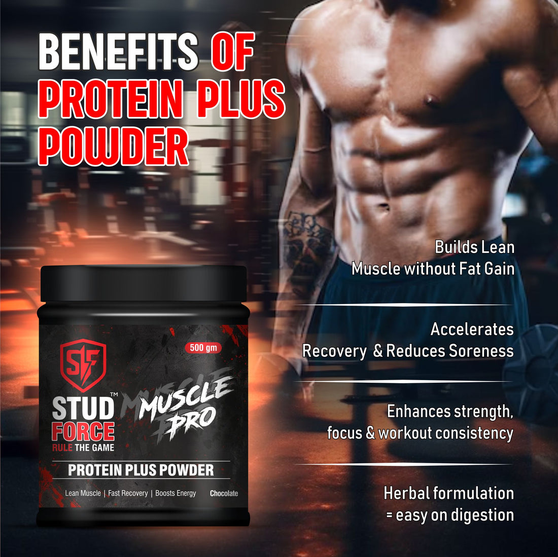 MUSCLE PRO PROTEIN (500 GM)