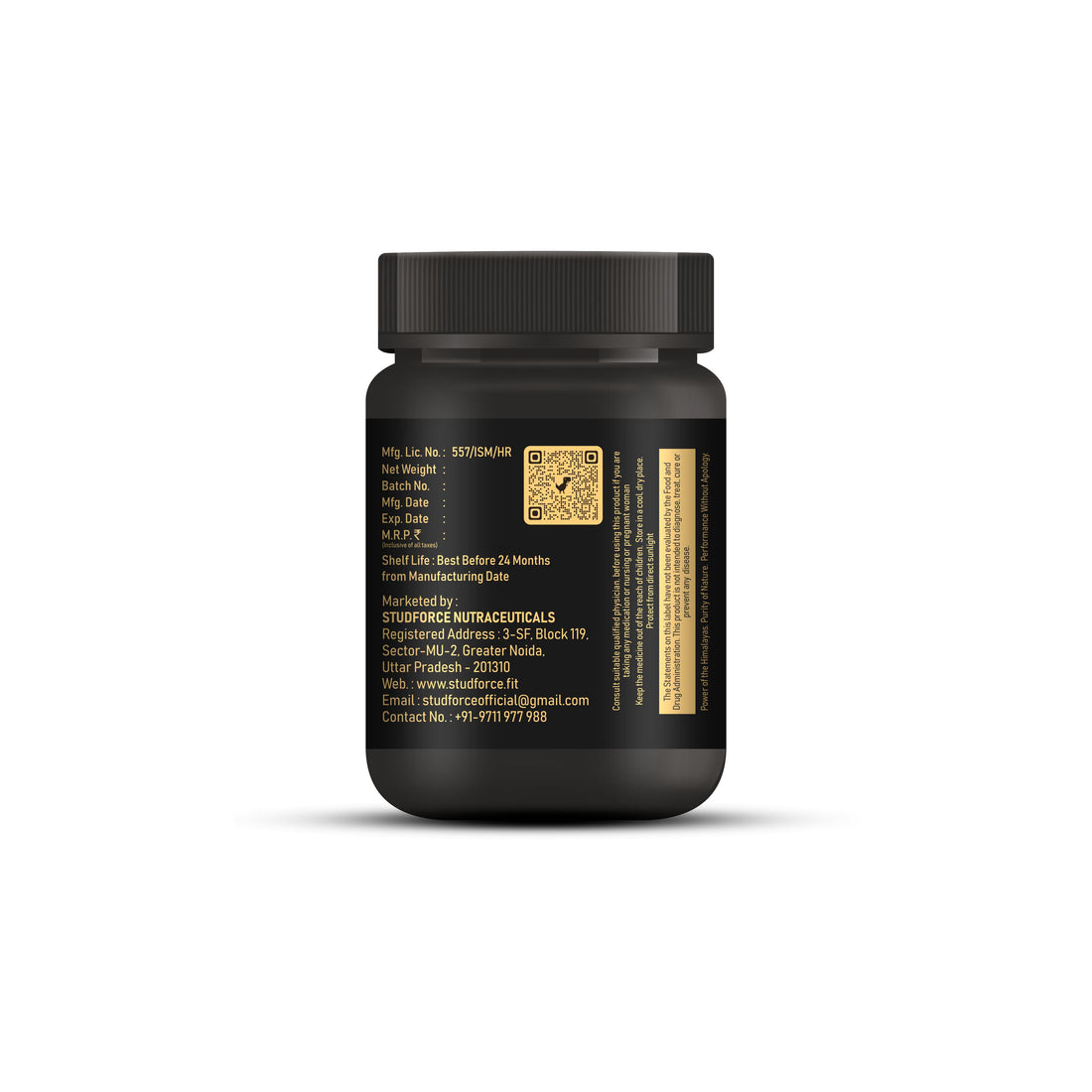 HIMALAYAN SHILAJIT BLACKGOLD RESIN