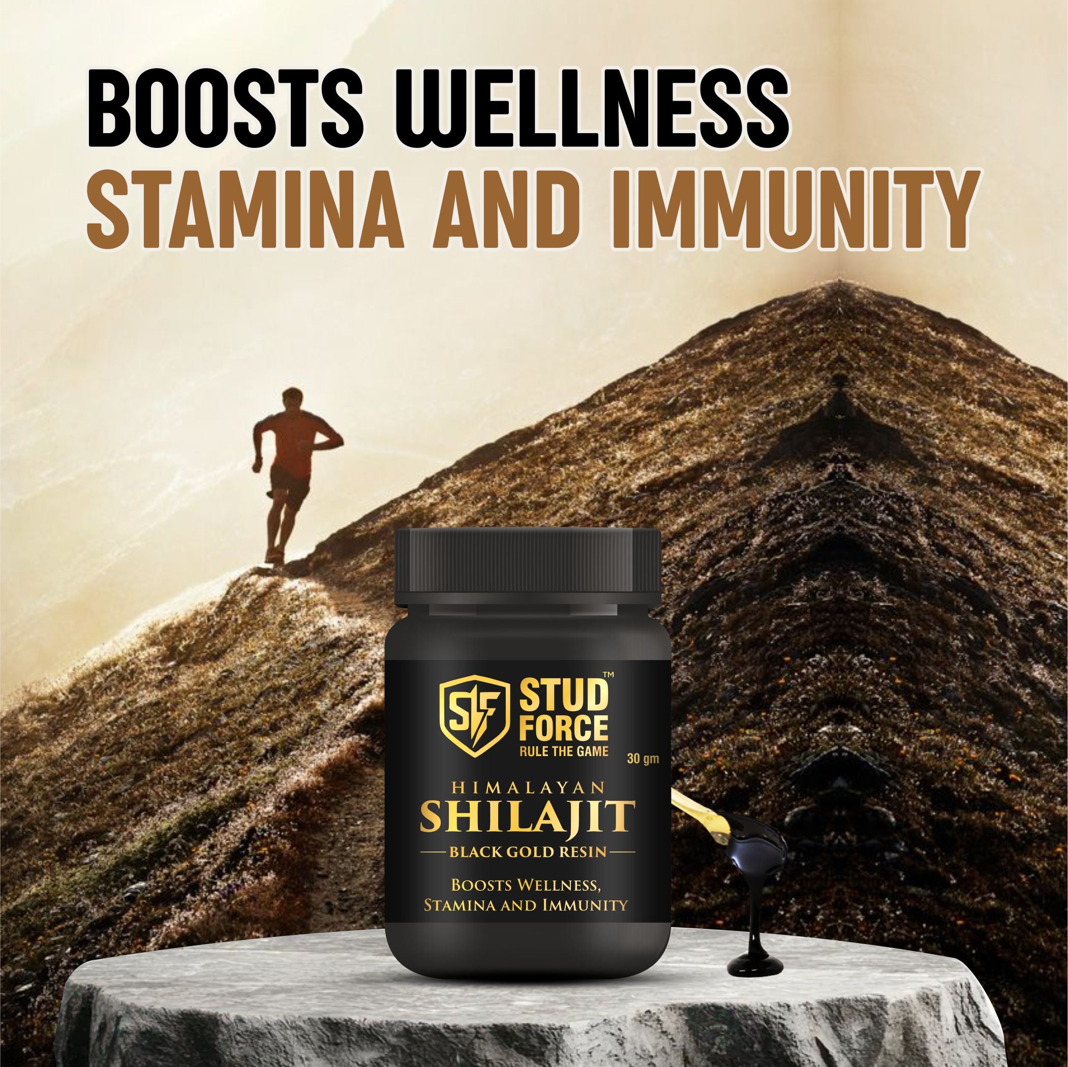 HIMALAYAN SHILAJIT BLACKGOLD RESIN (30 GM)