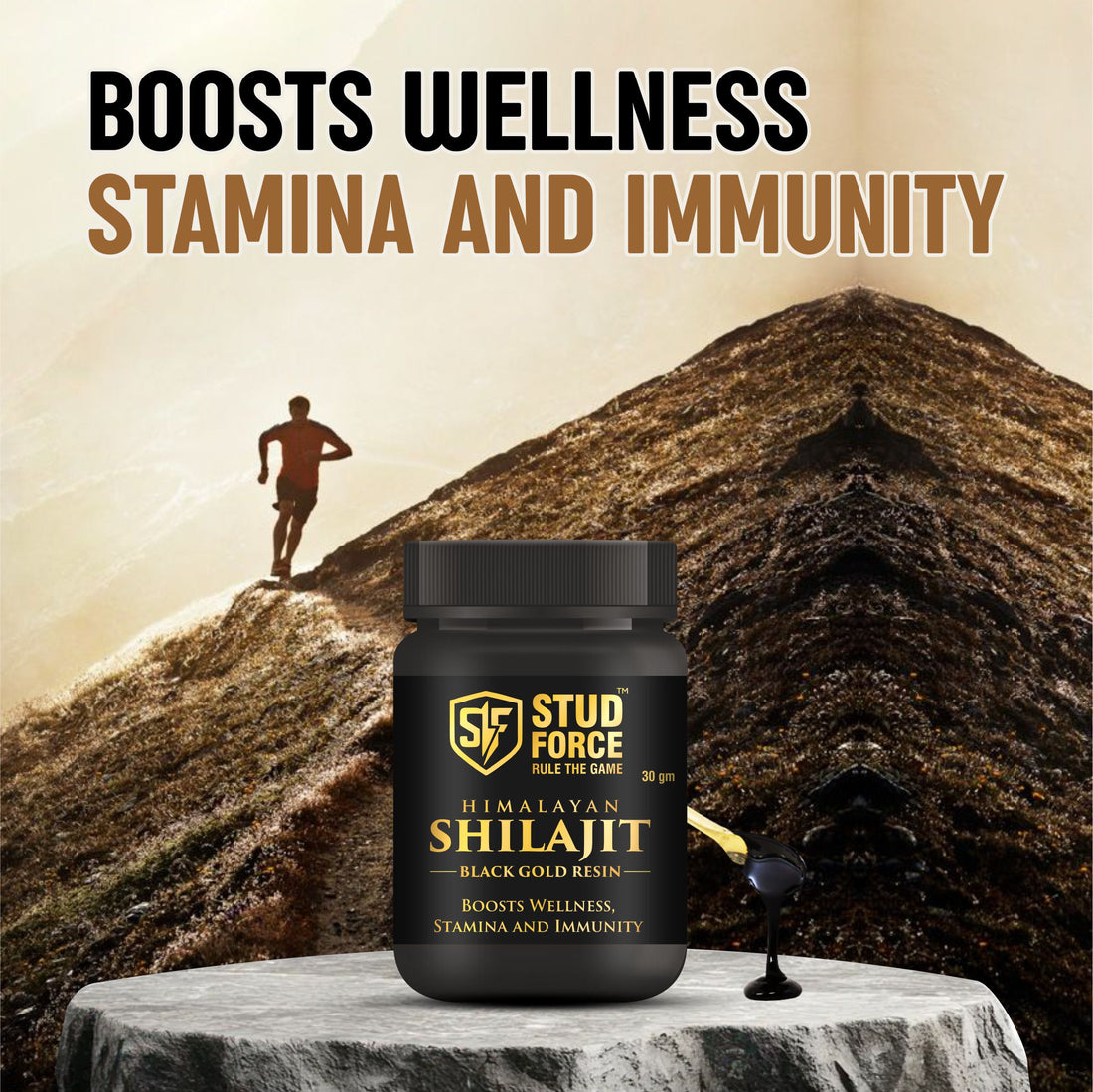 HIMALAYAN SHILAJIT BLACKGOLD RESIN (30 GM)