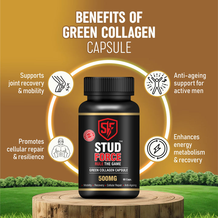 GREEN COLLAGEN 500 CAPSULES (60 CAPS)