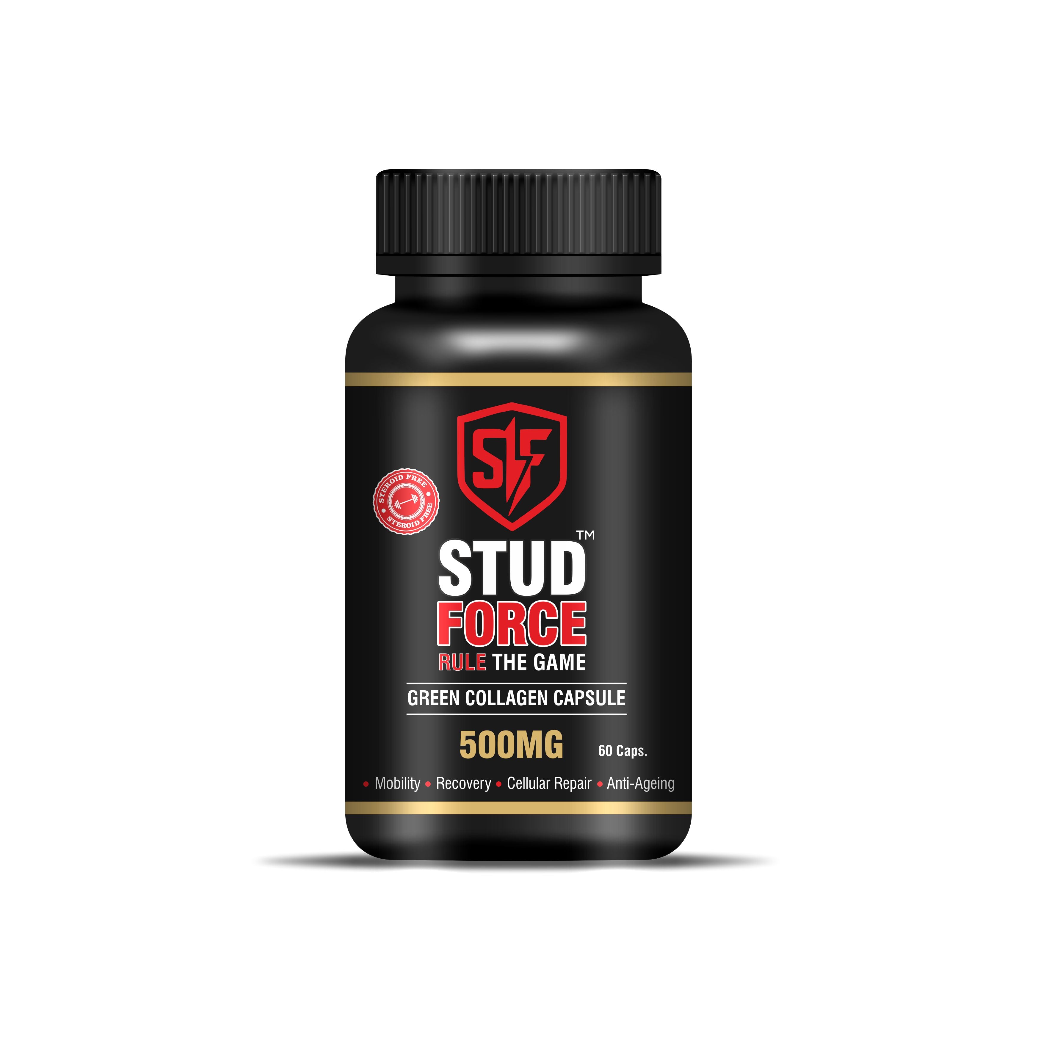 GREEN COLLAGEN 500 CAPSULES (60 CAPS)