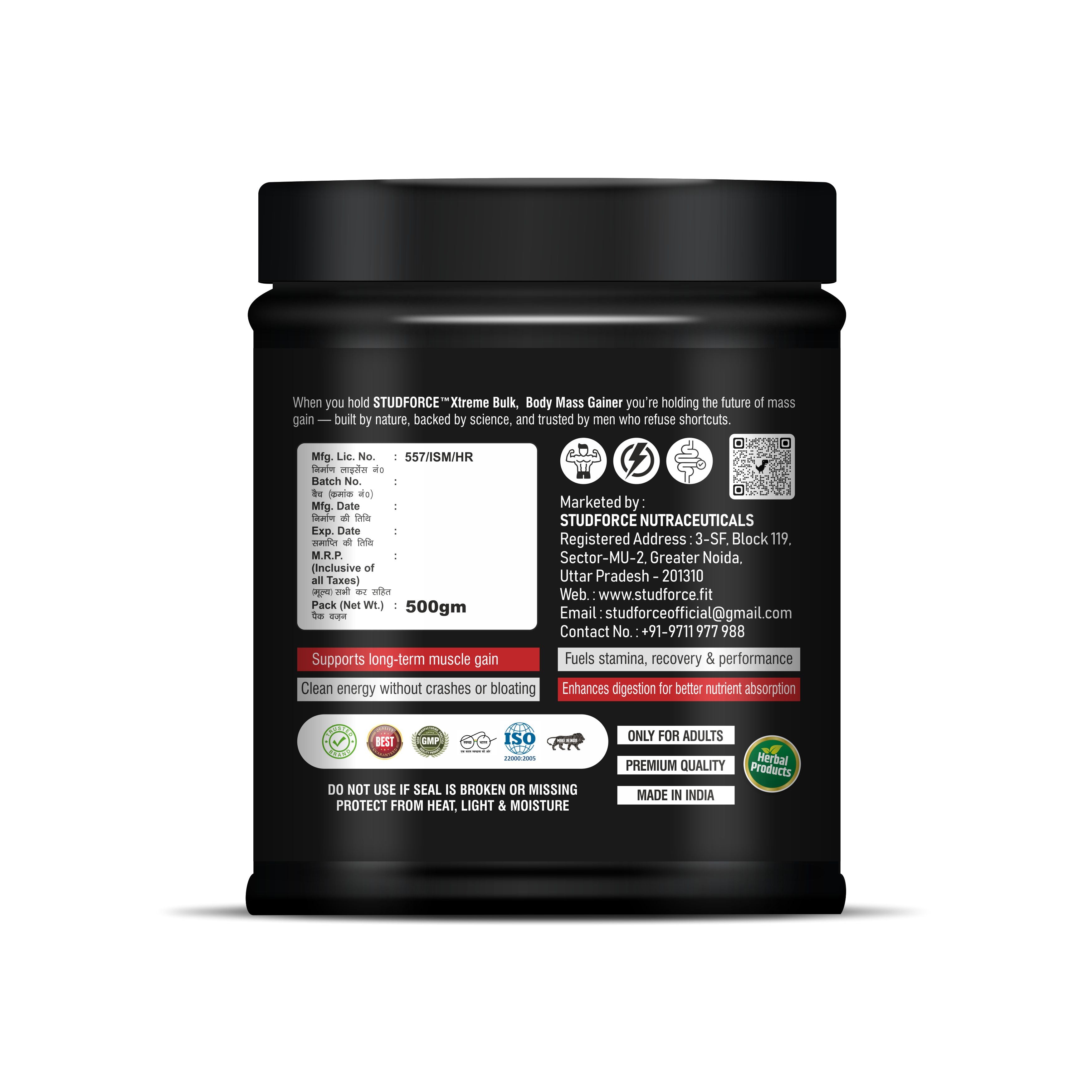 XTREME BULK MASS GAINER (500 GM)